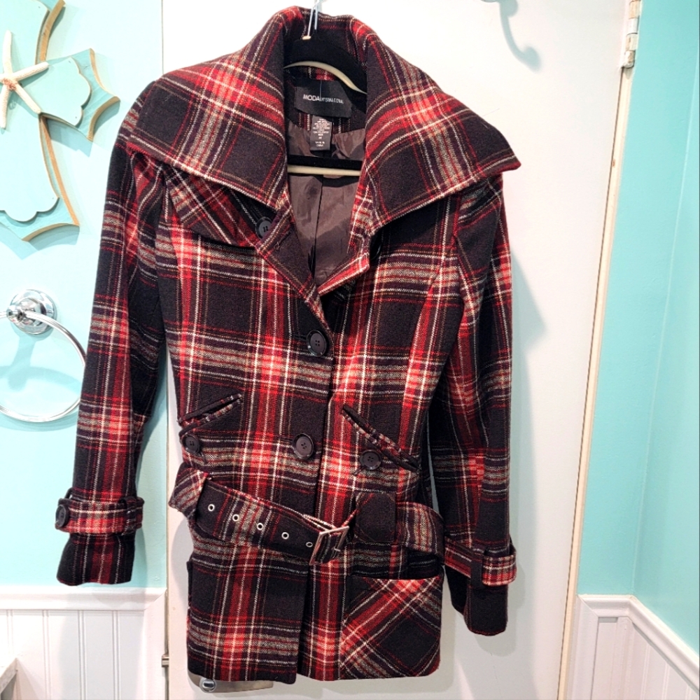 Moda paid coat